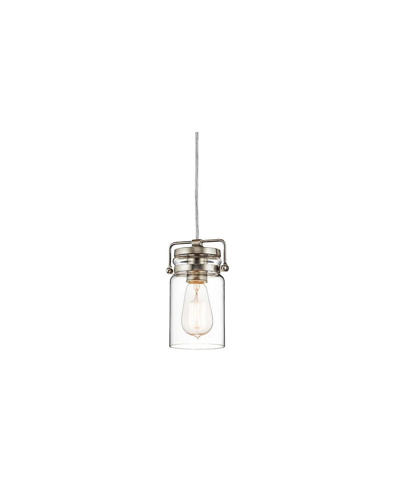 Kichler Brinley 4 3/4" Wide Brushed Nickel Mini Pendant