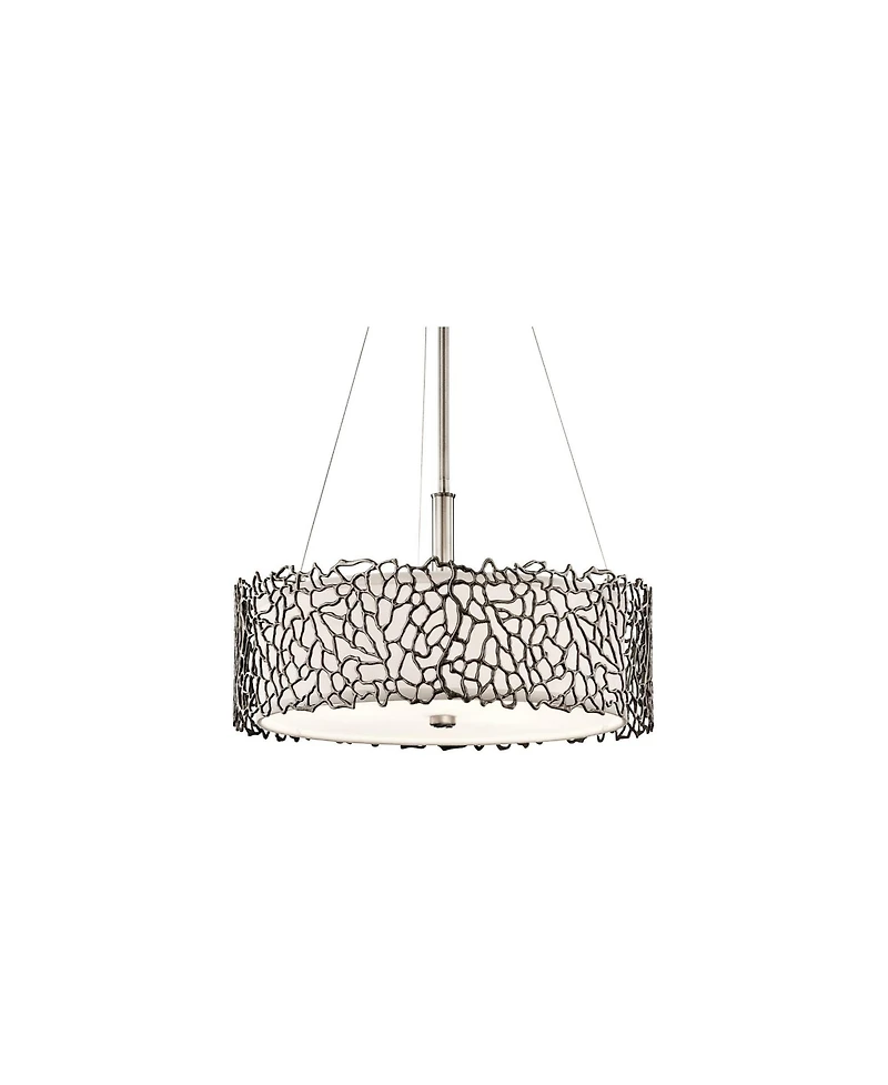 Kichler Silver Coral 18 1/4" Wide Classic Pewter Pendant