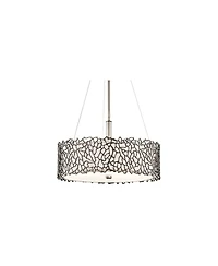 Kichler Silver Coral 18 1/4" Wide Classic Pewter Pendant