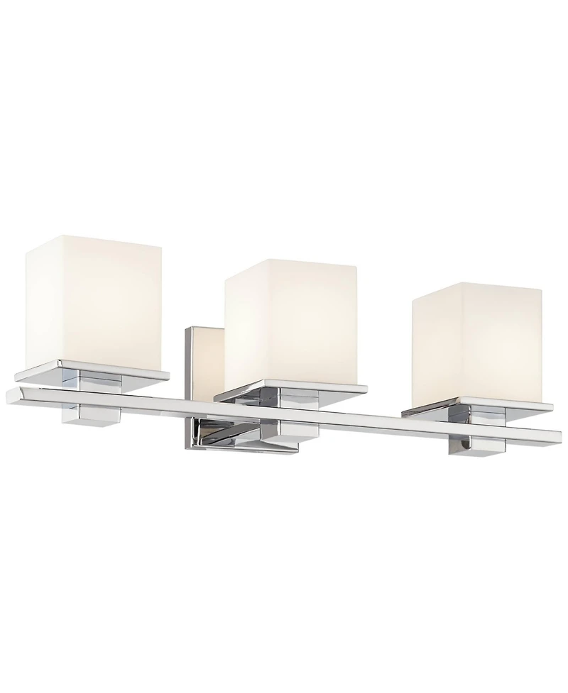 Kichler Tully 24" Wide Chrome 3-Light Vanity Bath Light