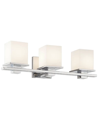Kichler Tully 24" Wide Chrome 3-Light Vanity Bath Light