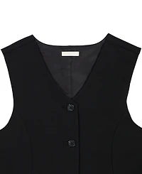 Calvin Klein Girls' 7-16 Refined Stretch Tailored Vest