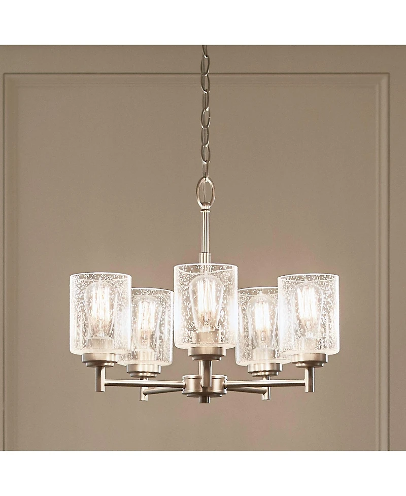 Kichler Winslow 19 3/4"W Brushed Nickel 5-Light Chandelier