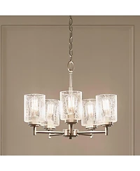 Kichler Winslow 19 3/4"W Brushed Nickel 5-Light Chandelier