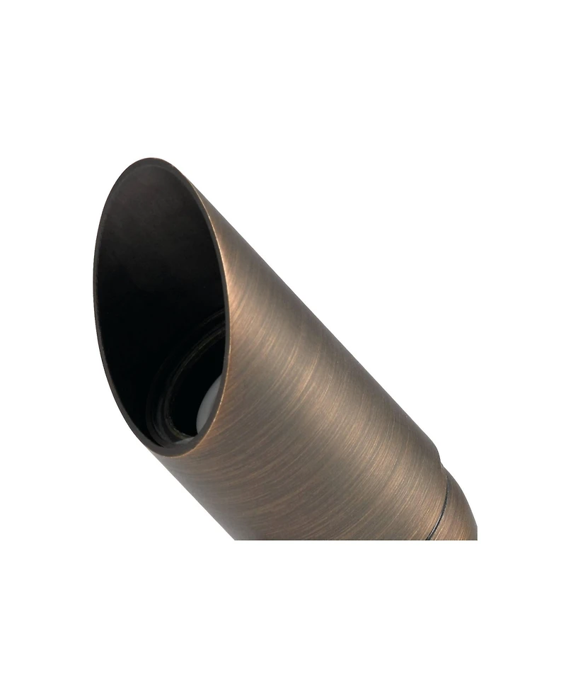 Kichler Lowe 2 1/2" High Centennial Brass Outdoor Spot Light