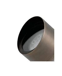 Kichler Rose 5 3/4" High Centennial Brass Outdoor Spot Light