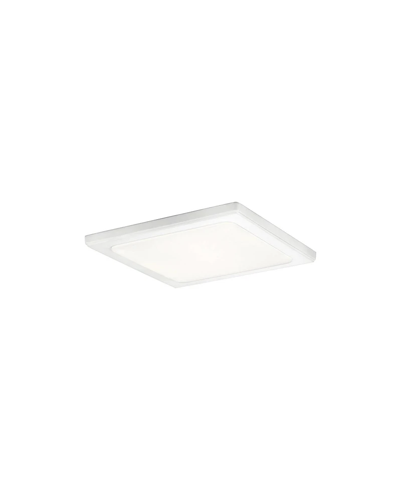 Kichler Zeo 13" Wide Square White 3000K Led Ceiling Light