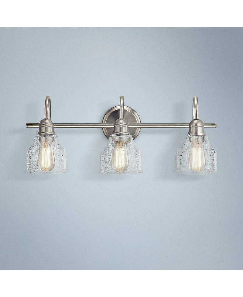 Kichler Avery 24" Wide Brushed Nickel 3-Light Bath Light