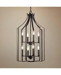 Kichler Morrigan 19"W Olde Bronze 8-Light Foyer Chandelier
