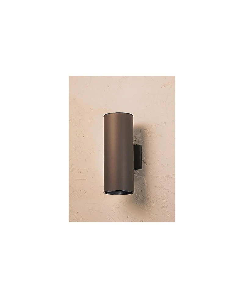 Kichler Cylinder 14 3/4"H Architectural Bronze Outdoor Wall Light