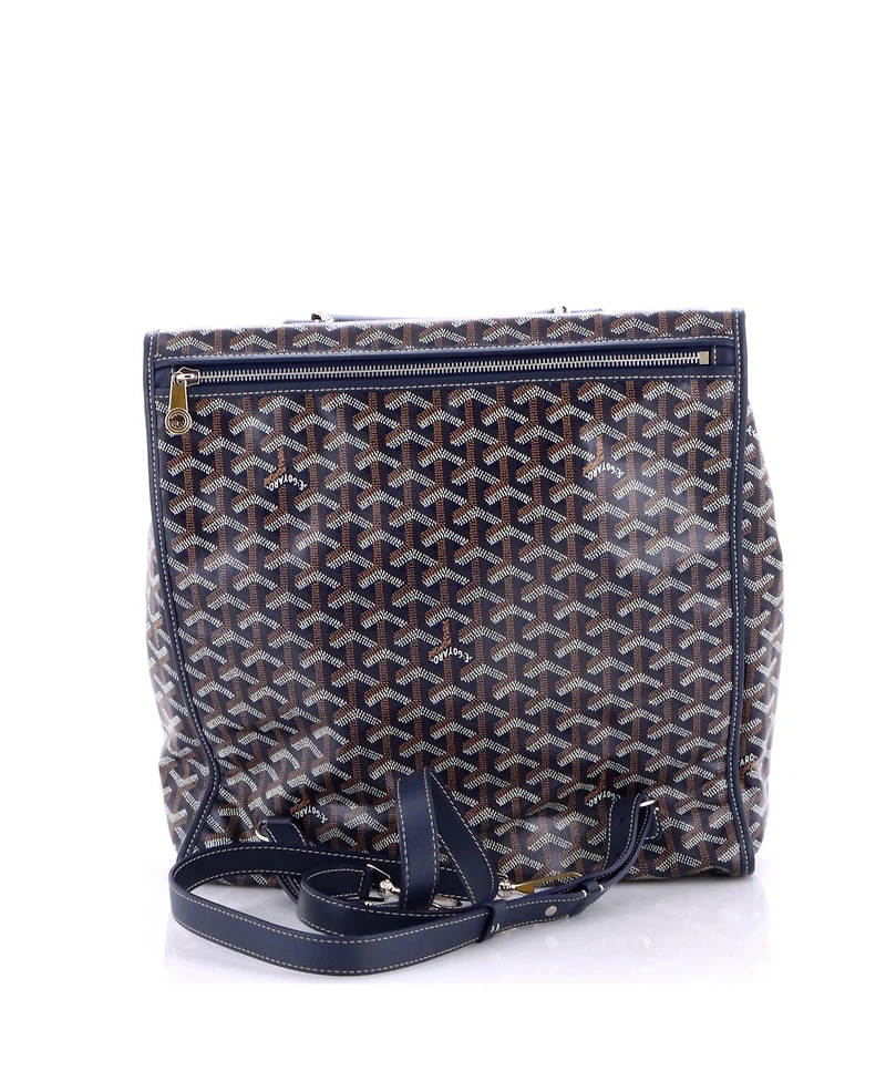 Pre-Owned Goyard Saint Leger Briefcase Backpack Coated Canvas