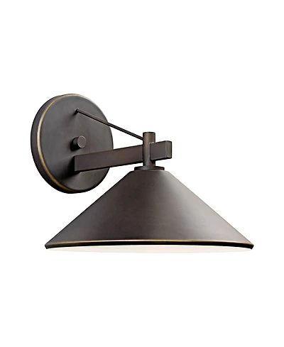 Kichler Ripley 10"H Olde Bronze Dark Sky Outdoor Wall Light