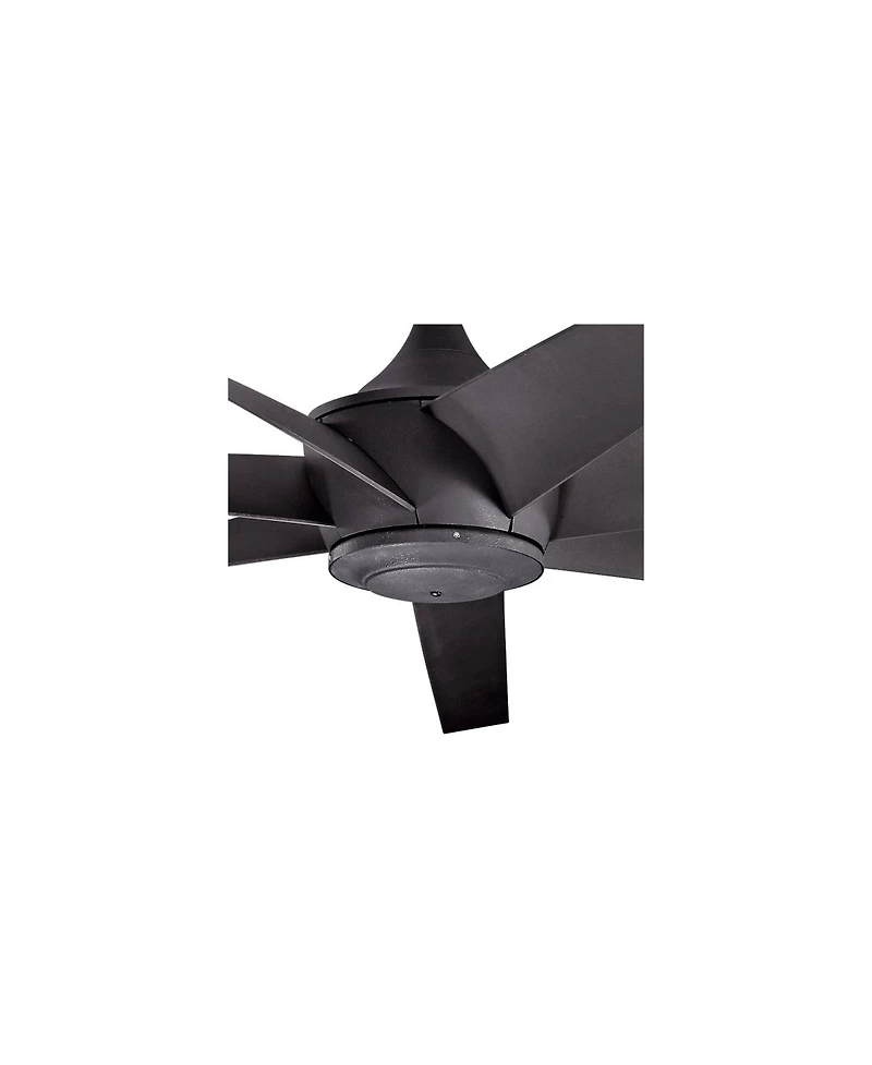 80" Kichler Lehr Distressed Black Ceiling Fan