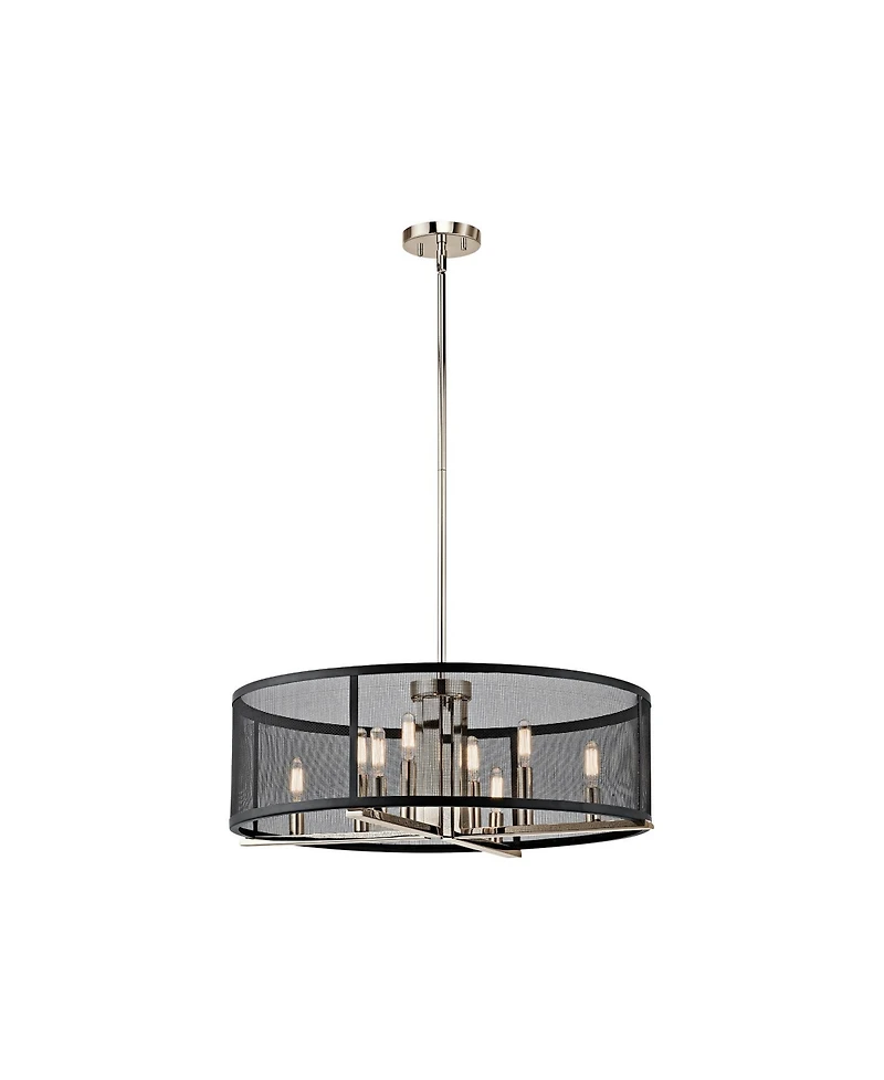 Kichler Titus 25" Wide Polished Nickel Pendant Light