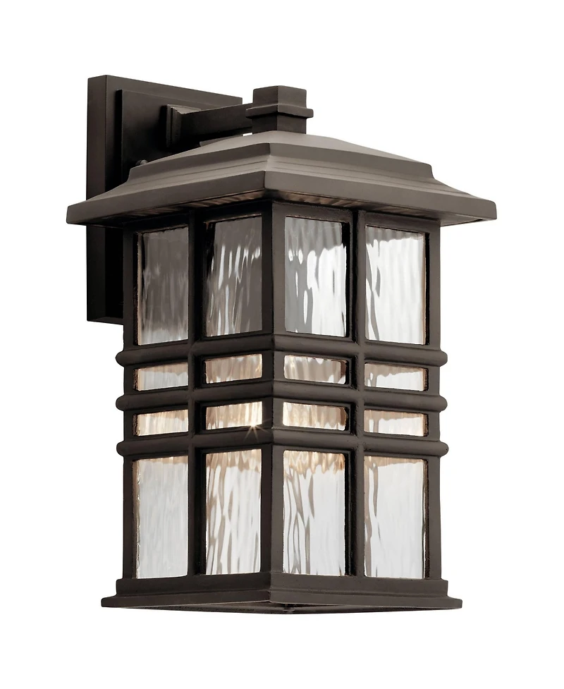Kichler Beacon Square 14 1/4" High Olde Bronze Outdoor Wall Light