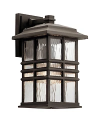 Kichler Beacon Square 14 1/4" High Olde Bronze Outdoor Wall Light