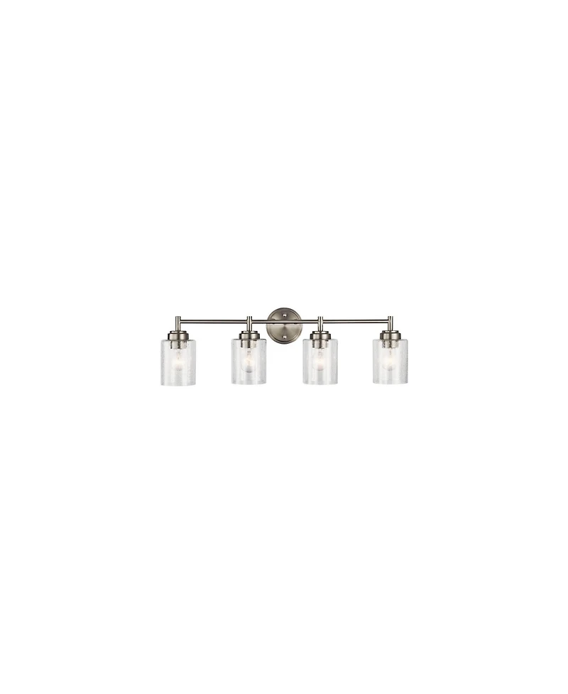 Kichler Winslow 30" Wide Brushed Nickel 4-Light Bath Light