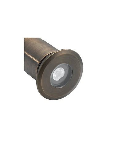 Kichler 12V MR8 Recessed In-Ground Basic Trim Centennial Brass