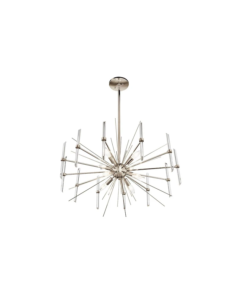 Kichler Eris 30" Wide Polished Nickel 8-Light Chandelier