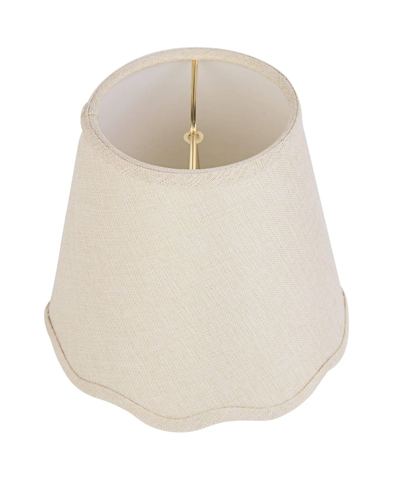 Springcrest Mylie Off-White Empire Lamp Shade 4x6x5.5 (Clip-On) Set of
