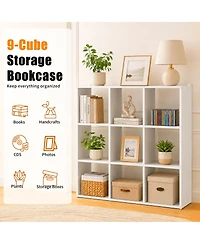 Boyel Living Cube Metal Storage Shelf Organizer Bookcase Display Rack Easy Assembly