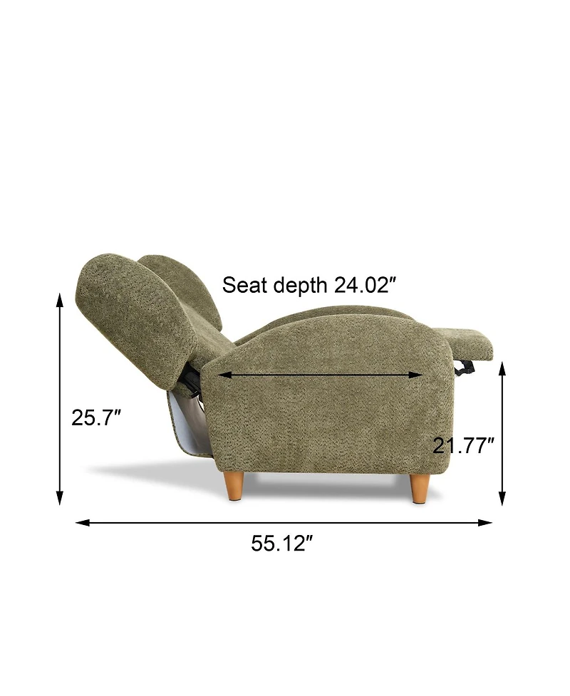 Streamdale Furniture Nordic Chenille Multifunctional Decorative Sofa Chair