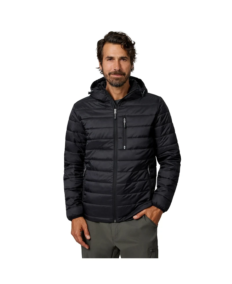 Free Country Men's Classic Solid Puffer Jacket