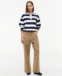 Tommy Hilfiger Women's Long-Sleeve Rugby Polo Sweatshirt