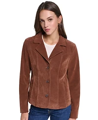Levi's Women's Fitted Faux Suede Blazer