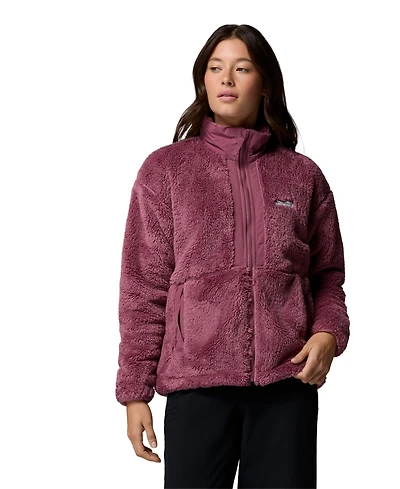 Columbia Women's Boundless Discovery Sherpa-Lined Fleece Stand-Collar Jacket
