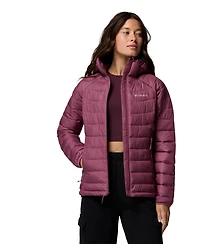 Columbia Women's Powder Lite Ii Lightweight Insulated Hooded Jacket