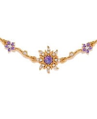 Girls Crew Crystal Disney Princess Tangled Corona's Crest Bracelet
