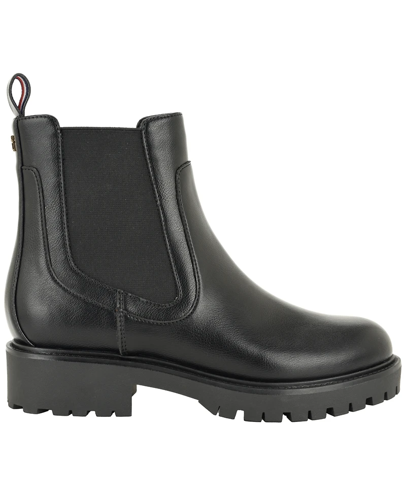 Tommy Hilfiger Women's Valma Chelsea Lug Sole Booties
