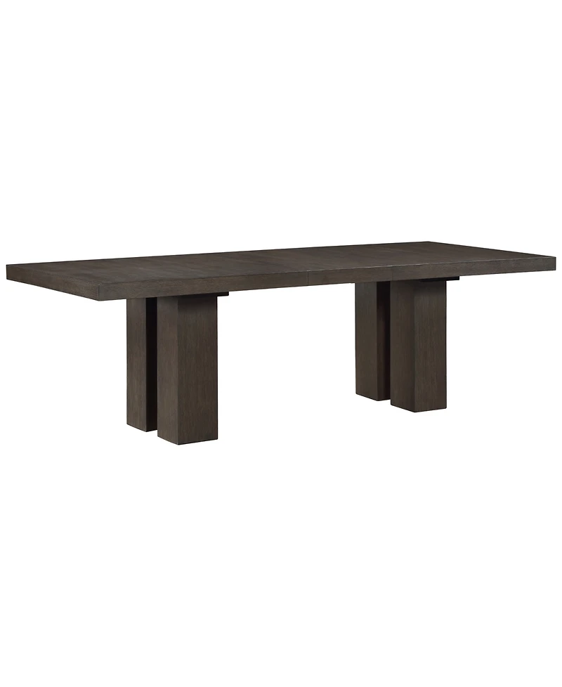 Summit 78" Wood Extendable Dining Table, Macy's Exclusive