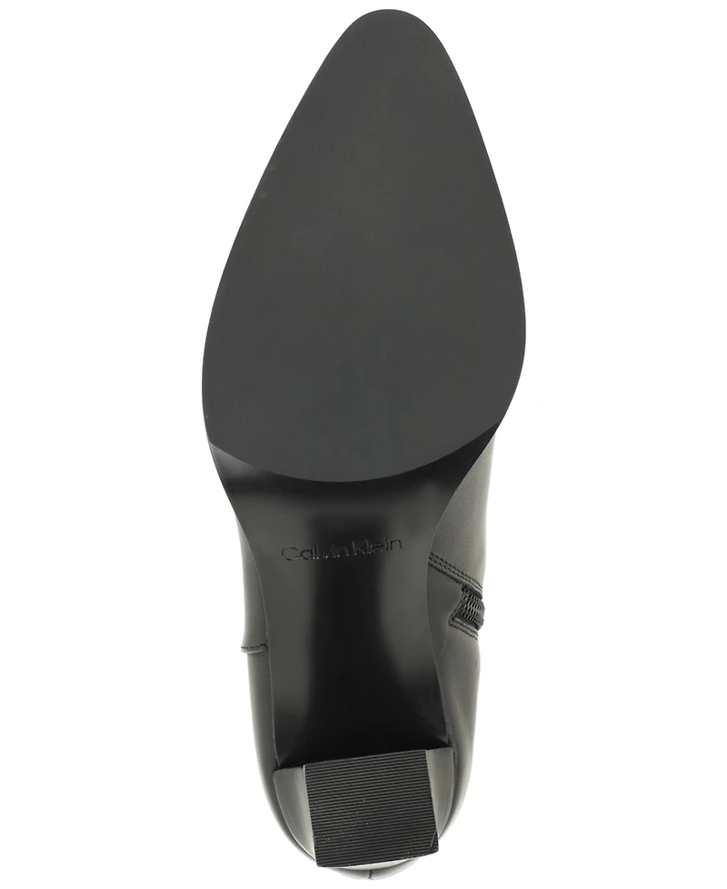 Calvin Klein Women's Deven Block Heel Booties