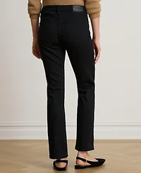 Lauren Ralph Women's Mid-Rise Slim Straight Jeans