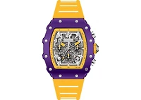 Invicta Racing 69699 Men's 43.2mm Quartz Watch - Silver Dial, Silicone Strap