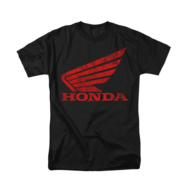Honda Men's Distressed Powersports Wing T-Shirt