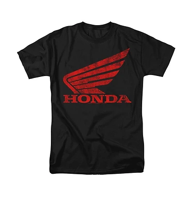 Honda Men's Distressed Powersports Wing T-Shirt