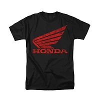 Honda Men's Distressed Powersports Wing T-Shirt