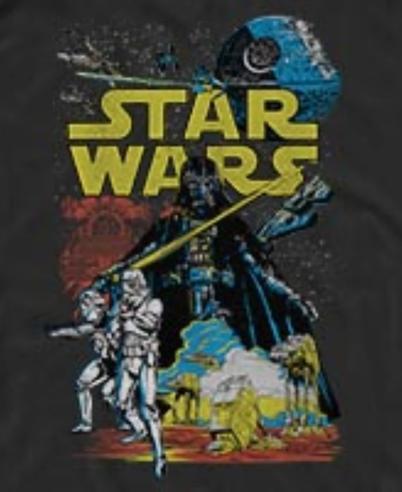 Fifth Sun Men's Star Wars Retro Comic Cover Graphic Tank Top