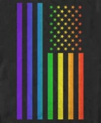Design By Humans Men's Usa Pride Short-Sleeve T-Shirt