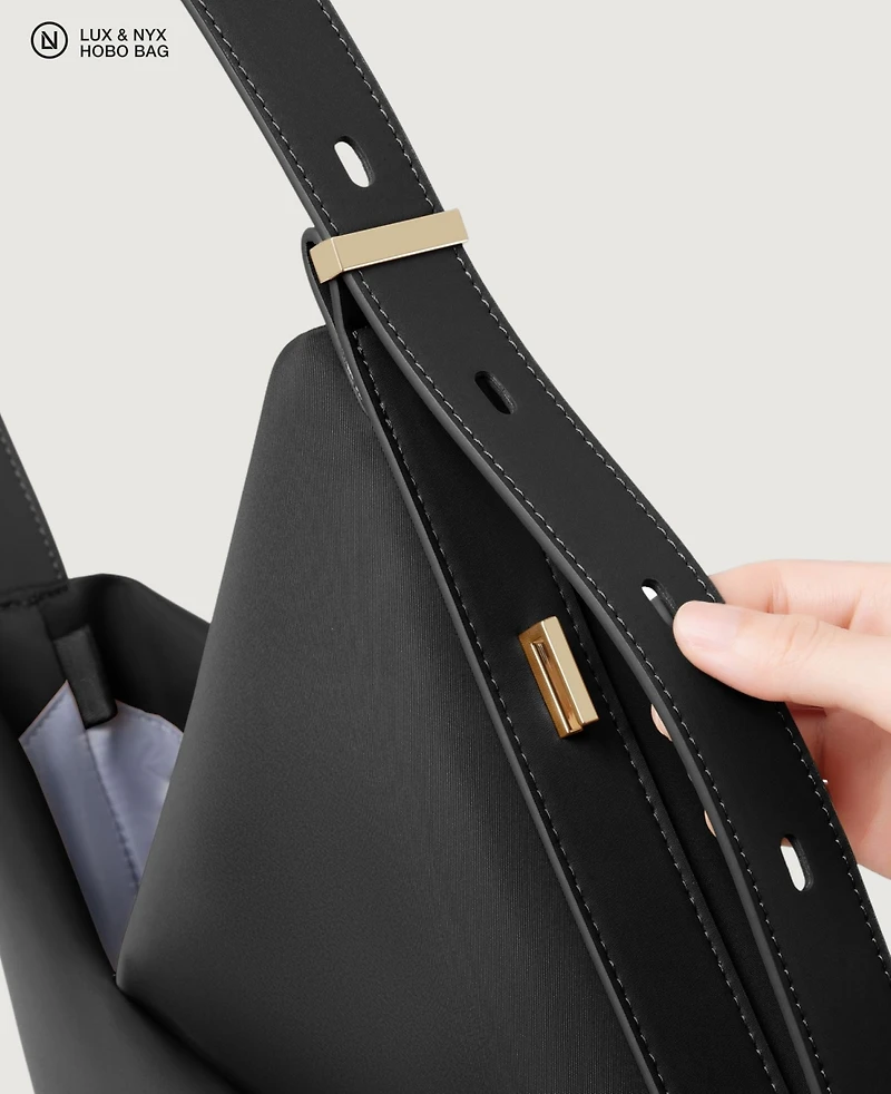 Lux & Nyx Origami Convertible Hobo Bag 15" Laptop Tote for Women