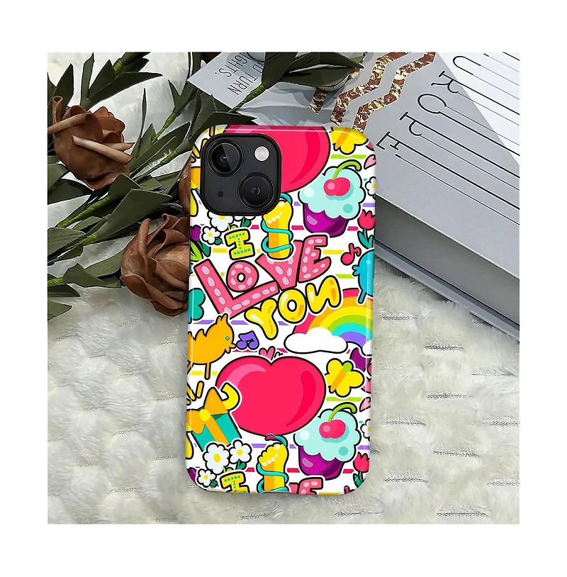 Lisen Candy Love Pop 2-Layer Durable Phone Case for Apple iPhone 17 Pro Max