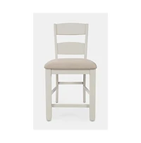 Jofran Dana Point Upholstered Ladderback Stool (Set of 2)