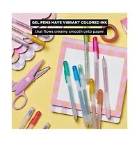Sakura Gelly Roll Retractable Sparkle Set: 3 Stardust, Metallic, 2 Blue & Black