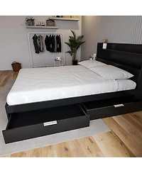 Nexera Hunter 2-Drawer Storage Bed