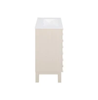 Swiss Madison Cascade 24'' Bathroom Vanity in White