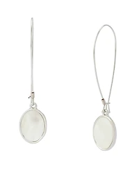 Robert Lee Morris Soho Imitation Pearl Disc Dangle Earrings
