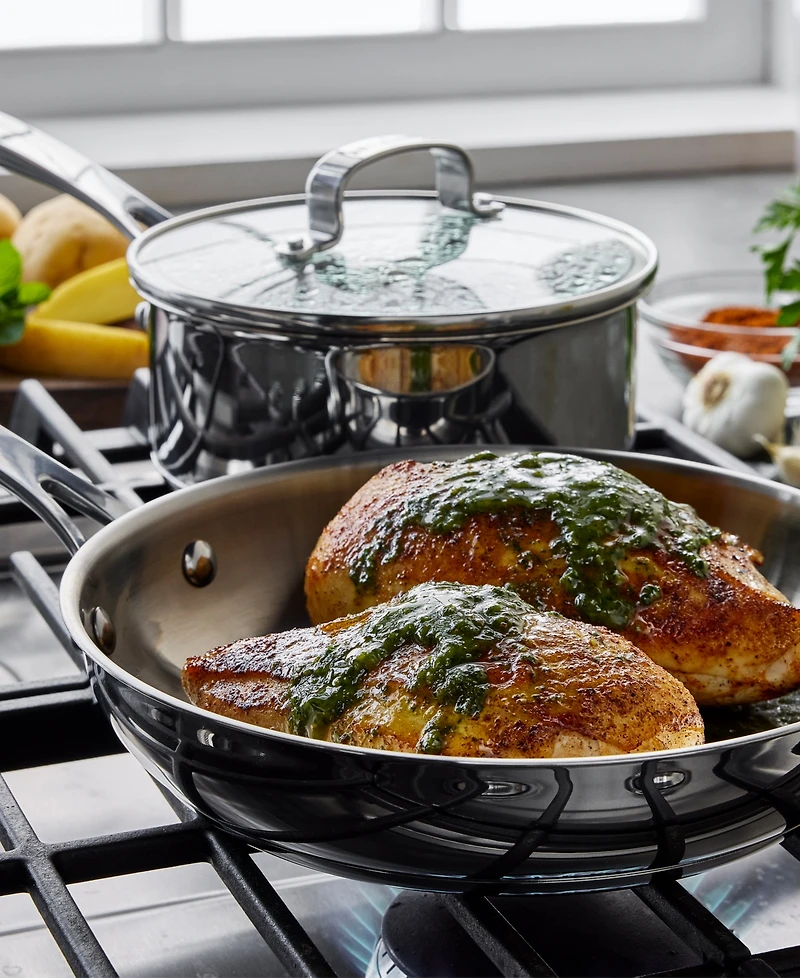 GreenPan Bobby Flay Stainless Steel 12" Fry Pan